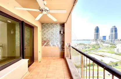 شقة - غرفة نوم - 2 حمامات للايجار في طريق بورتو الشرقي - بورتو أرابيا - جزيرة اللؤلؤة - الدوحة