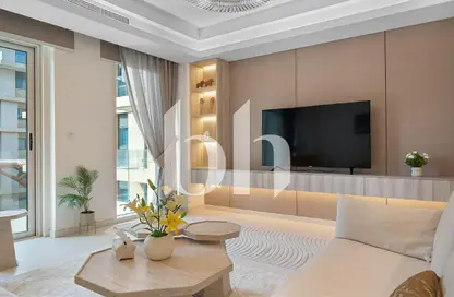 Apartment - 1 Bedroom - 2 Bathrooms for rent in Crystal Residence - Gewan Island - The Pearl Island - Doha