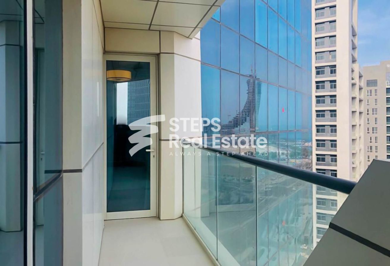Marina View 2 BHK Apartment with Title Deed - apartment in Lusail Residence