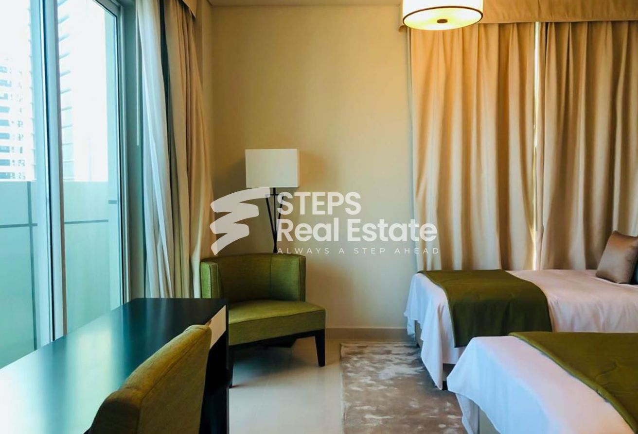 Marina View 2 BHK Apartment with Title Deed - apartment in Lusail Residence