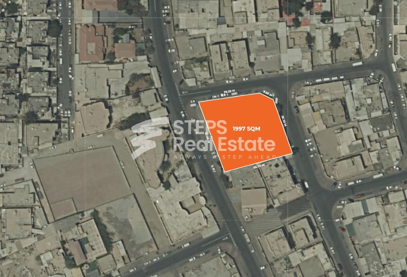 Premium Land for Sale on Three-Sided Road Access - land in Abu Sidra