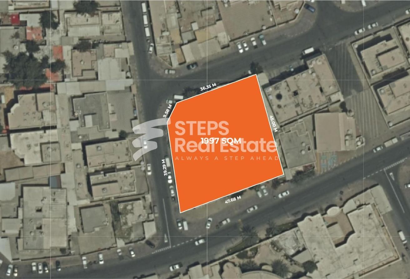 Premium Land for Sale on Three-Sided Road Access - land in Abu Sidra