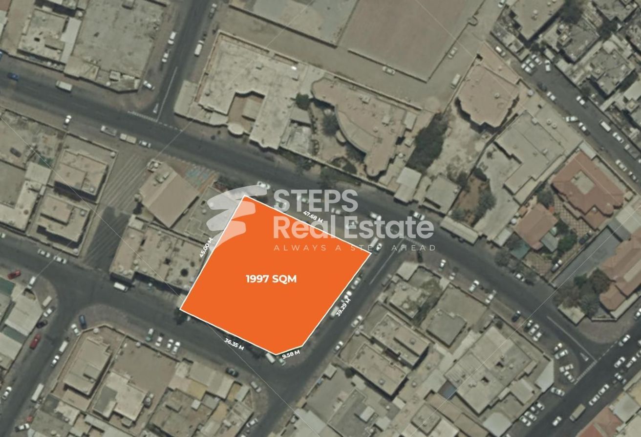 Premium Land for Sale on Three-Sided Road Access - land in Abu Sidra