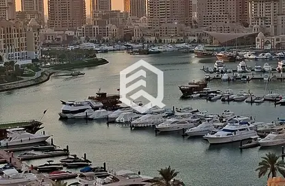 شقة - غرفة نوم - 2 حمامات للايجار في طريق بورتو الشرقي - بورتو أرابيا - جزيرة اللؤلؤة - الدوحة