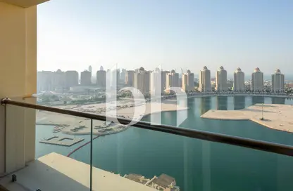 Apartment - 1 Bedroom - 2 Bathrooms for sale in Viva West - Viva Bahriyah - The Pearl Island - Doha