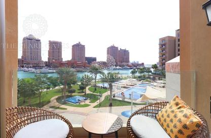 شقة - 2 غرف نوم - 3 حمامات للايجار في The St. Regis Marsa Arabia Island - Marsa Arabia - جزيرة اللؤلؤة - الدوحة