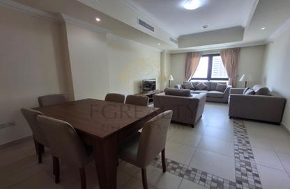 Apartment - 1 Bedroom - 2 Bathrooms for rent in East Porto Drive - Porto Arabia - The Pearl Island - Doha