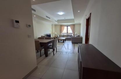 Apartment - 1 Bedroom - 2 Bathrooms for rent in East Porto Drive - Porto Arabia - The Pearl Island - Doha Apartment - 1 Bedroom - 2 Bathrooms for rent in East Porto Drive - Porto Arabia - The Pearl Island - Doha