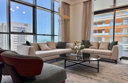 Apartment - 2 Bedrooms - 4 Bathrooms for rent in Marina  25 - Marina District - Lusail