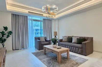 Apartment - 1 Bedroom - 2 Bathrooms for rent in Crystal Residence - Gewan Island - The Pearl Island - Doha