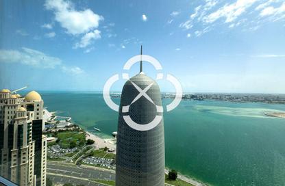 مساحات مكتبية - استوديو - 1 حمام للايجار في برج وست باي - الخليج الجنوبي - الخليج الغربي - الدوحة