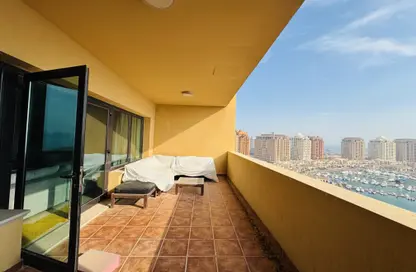 Apartment - 2 Bedrooms - 3 Bathrooms for rent in Porto Arabia Townhouses - Porto Arabia - The Pearl Island - Doha