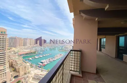 Apartment - 4 Bedrooms - 4 Bathrooms for rent in Tower 7 (Ferrari Tower) - Porto Arabia - The Pearl Island - Doha