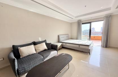 Apartment - Studio - 1 for rent in La Croisette - Porto Arabia - The Pearl Island - Doha