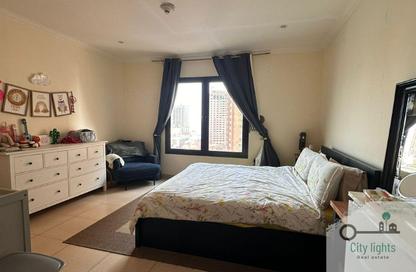 Apartment - 1 - 2 for rent in Tower 5 - Abraj Quartiers - The Pearl Island - Doha