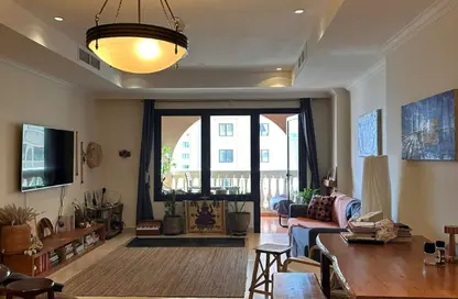 شقة - غرفة نوم - 2 حمامات للايجار في برج 5 - منطقة الأبراج - جزيرة اللؤلؤة - الدوحة