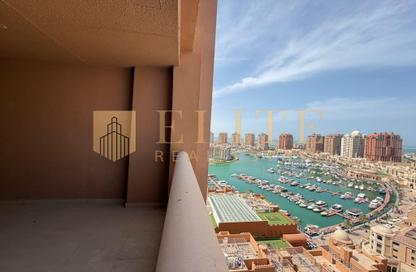 Apartment - 1 Bedroom - 2 Bathrooms for rent in East Porto Drive - Porto Arabia - The Pearl Island - Doha