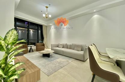 Apartment - 2 Bedrooms - 2 Bathrooms for rent in Lusail Marina Heights - Marina District - Lusail