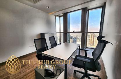 Office Space - Studio - 2 Bathrooms for rent in Palm Tower B - Palm Towers - West Bay - Doha
