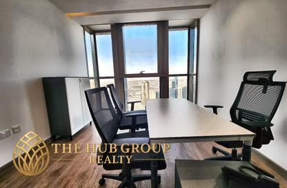 Office Space - Studio - 2 Bathrooms for rent in Palm Tower B - Palm Towers - West Bay - Doha