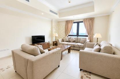 Apartment - 1 - 2 for rent in West Porto Drive - Porto Arabia - The Pearl Island - Doha