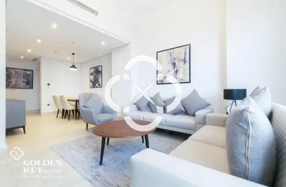 Apartment - 2 Bedrooms - 3 Bathrooms for rent in Marina Residences 195 - Marina District - Lusail