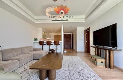 Apartment - 1 - 2 for rent in Crystal Residence - Gewan Island - The Pearl Island - Doha