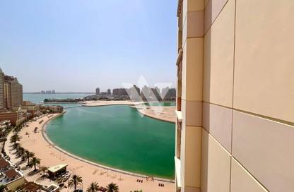 Apartment - 2 Bedrooms - 3 Bathrooms for rent in Viva West - Viva Bahriyah - The Pearl Island - Doha