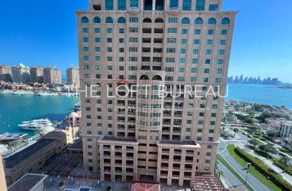 Apartment - 1 Bedroom - 2 Bathrooms for rent in East Porto Drive - Porto Arabia - The Pearl Island - Doha
