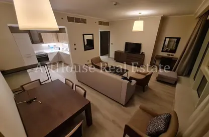 شقة - غرفة نوم - 2 حمامات للايجار في الخليج الجنوبي - الخليج الغربي - الدوحة