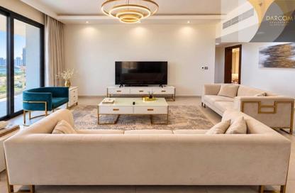 Apartment - 2 - 3 for rent in Lusail Marina Heights - Marina District - Lusail