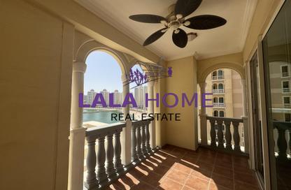 Apartment - 1 Bedroom - 2 Bathrooms for rent in Viva East - Viva Bahriyah - The Pearl Island - Doha