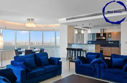 Apartment - 3 Bedrooms - 4 Bathrooms for rent in West Bay Tower - West Bay - West Bay - Doha