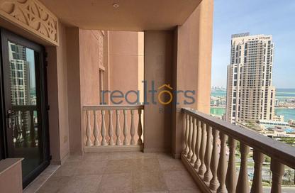 Apartment - 2 Bedrooms - 3 Bathrooms for rent in Tower 10 - Porto Arabia - The Pearl Island - Doha