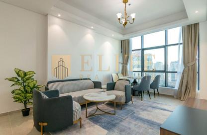 Apartment - 2 Bedrooms - 3 Bathrooms for rent in Lusail Marina Heights - Marina District - Lusail