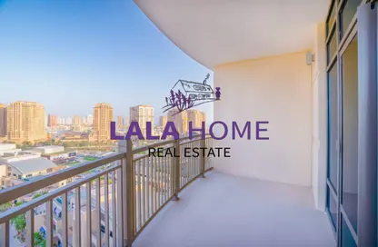 Apartment - 1 Bedroom - 2 Bathrooms for rent in Abraj Bay - Abraj Quartiers - The Pearl Island - Doha