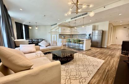 Apartment - 2 Bedrooms - 4 Bathrooms for rent in Viva East - Viva Bahriyah - The Pearl Island - Doha