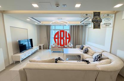Apartment - 3 Bedrooms - 4 Bathrooms for rent in Rivan Building - Al Erkyah City - Lusail