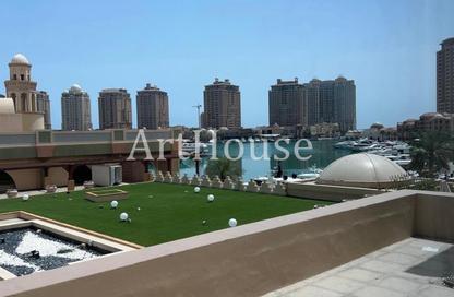Townhouse - 3 Bedrooms - 3 Bathrooms for rent in West Porto Drive - Porto Arabia - The Pearl Island - Doha