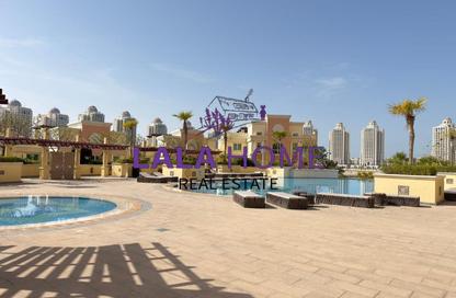 Apartment - Studio - 1 Bathroom for rent in Viva West - Viva Bahriyah - The Pearl Island - Doha