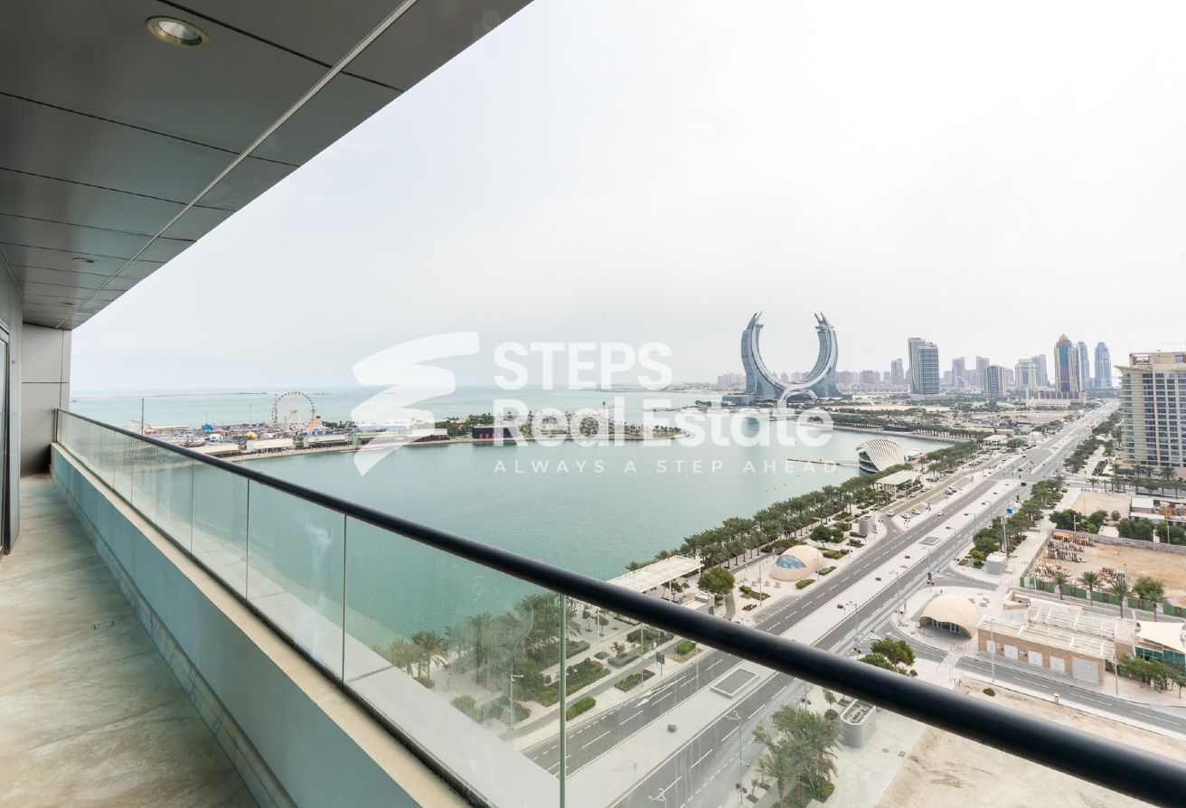 Brand New Lusail Marina Apartment with Sea Views