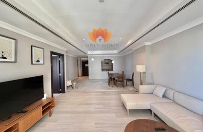 Apartment - 1 Bedroom - 2 Bathrooms for rent in East Porto Drive - Porto Arabia - The Pearl Island - Doha