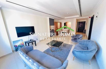 Apartment - 1 Bedroom - 2 Bathrooms for rent in West Porto Drive - Porto Arabia - The Pearl Island - Doha