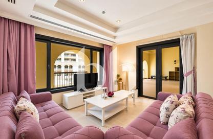 Apartment - 2 - 3 for sale in West Porto Drive - Porto Arabia - The Pearl Island - Doha