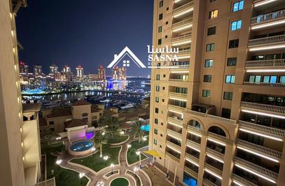 Apartment - 3 Bedrooms - 4 Bathrooms for rent in Porto Arabia - The Pearl Island - Doha