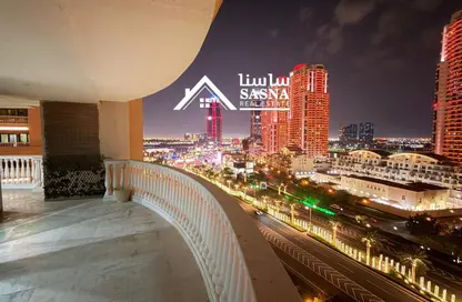 Apartment - 3 Bedrooms - 4 Bathrooms for rent in Porto Arabia - The Pearl Island - Doha