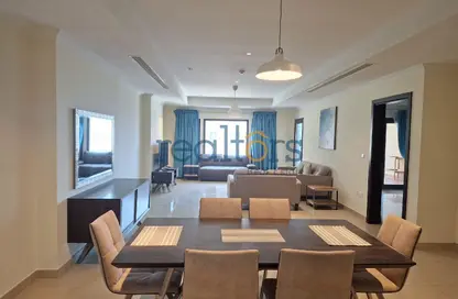 Apartment - 1 Bedroom - 2 Bathrooms for rent in Tower 13 - Porto Arabia - The Pearl Island - Doha