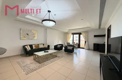 Apartment - 1 Bedroom - 2 Bathrooms for rent in East Porto Drive - Porto Arabia - The Pearl Island - Doha