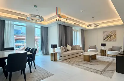 Apartment - 2 Bedrooms - 4 Bathrooms for rent in Crystal Residence - Gewan Island - The Pearl Island - Doha