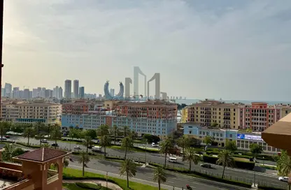 Apartment - 1 Bedroom - 2 Bathrooms for rent in East Porto Drive - Porto Arabia - The Pearl Island - Doha
